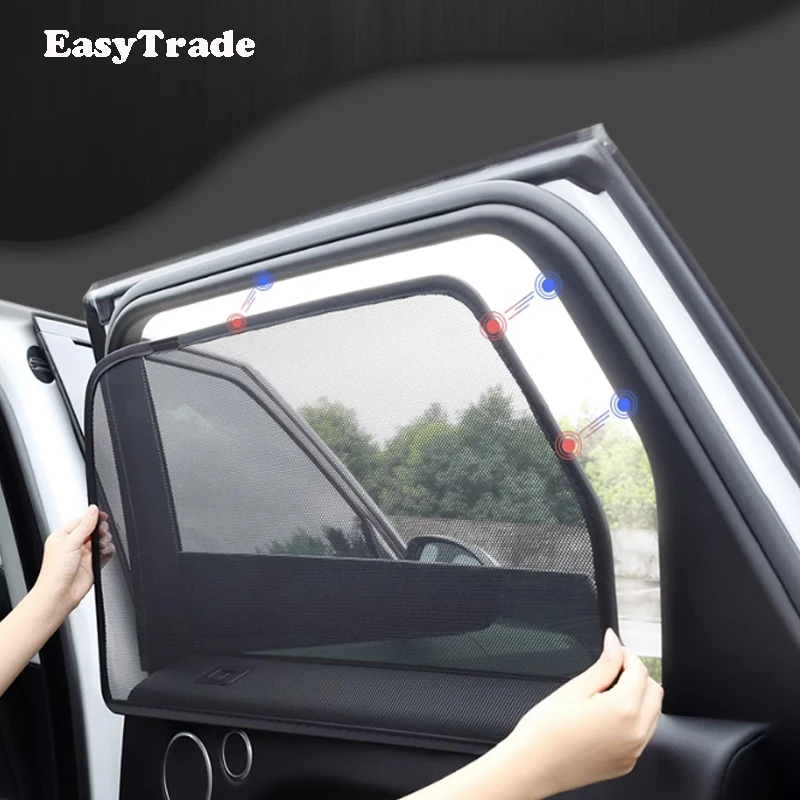 For Volkswagen VW Touran 2006-2020 Magnetic Car Sunshade Mesh curtains Side Window Sun Visor Sunscreen Heat Insulation Cover