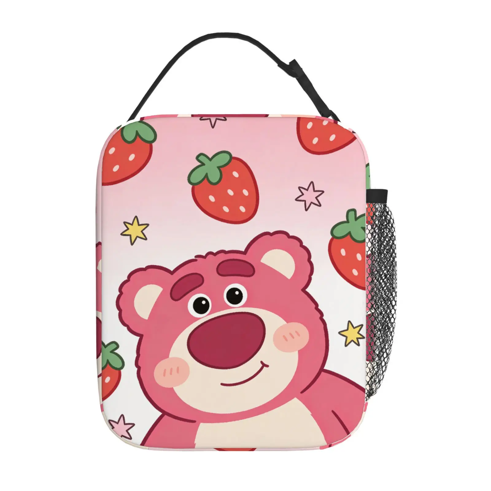 

1pc Cute Lotso theme cute lunch bag, suitable for casual daily application, commuter lunch bag, gift