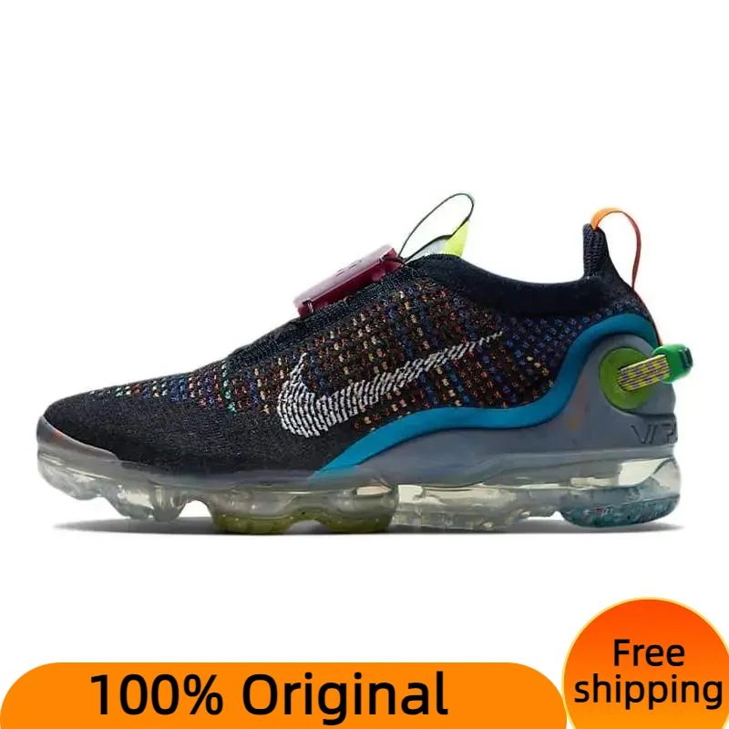 Nike Nike Air VaporMax 2020 Flyknit Deep Royal Blue Mehrfarbige Damen-Sneaker Schuhe CJ6741-400