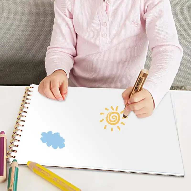 Скетчбук А4 профессиональный, утолщенный блокнот для рисования скетчей и граффити, ручная роспись, школьные принадлежности