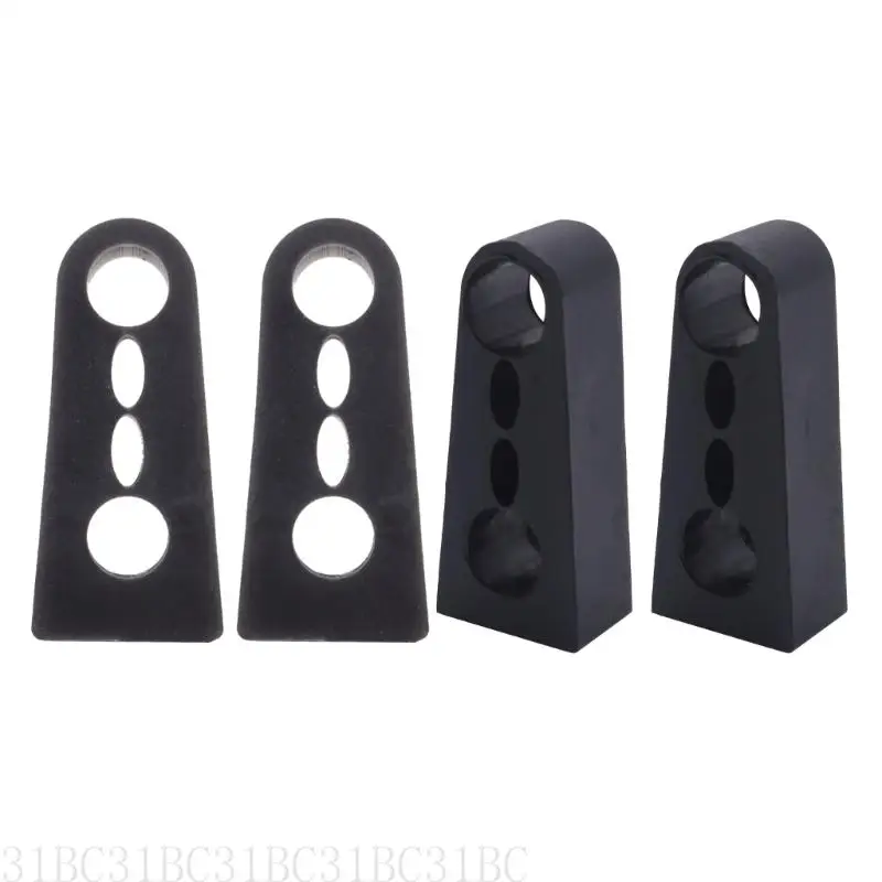 

31BC 4pcs Automotive Door Vibration Absorbers Car Door Noise Insulation Pads Vehicle Door Lock Pad Easy to Use for Lada
