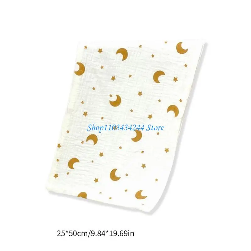 الكرتون طباعة ملابس تجشؤ ماصة التمريض منشفة تنفس وسادة الكتف 4-Layer الترويل مريلة منشفة لعاب الأطفال للرضع