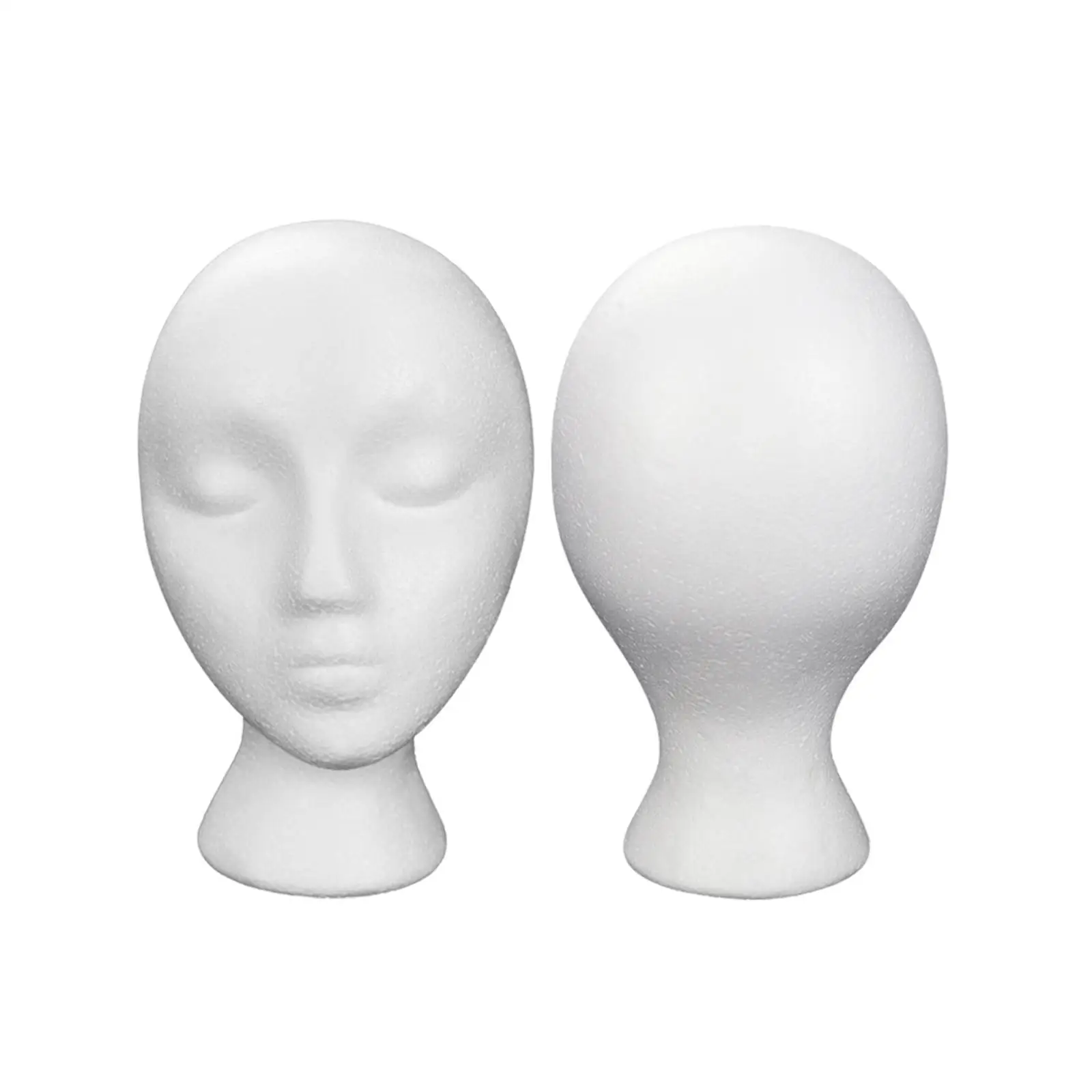 Wig Head Wig Display Stand Display Women's Wigs Hats Hairpieces Manikin Wig Holder Mannequin Head for Salon