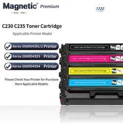 For Xerox C230 C235 High Capacity NO Chip New Model 006R04391 006R04392 006R04393 006R04394 Compatible Laser Toner Cartridge