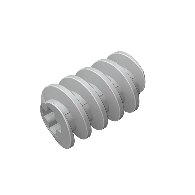 50 stücke 4716 32905 Getriebe Schnecke Schraube Lange Ziegel Sammlungen Groß Modulare GBC Spielzeug Für Technische MOC Set Gebäude Blöcke