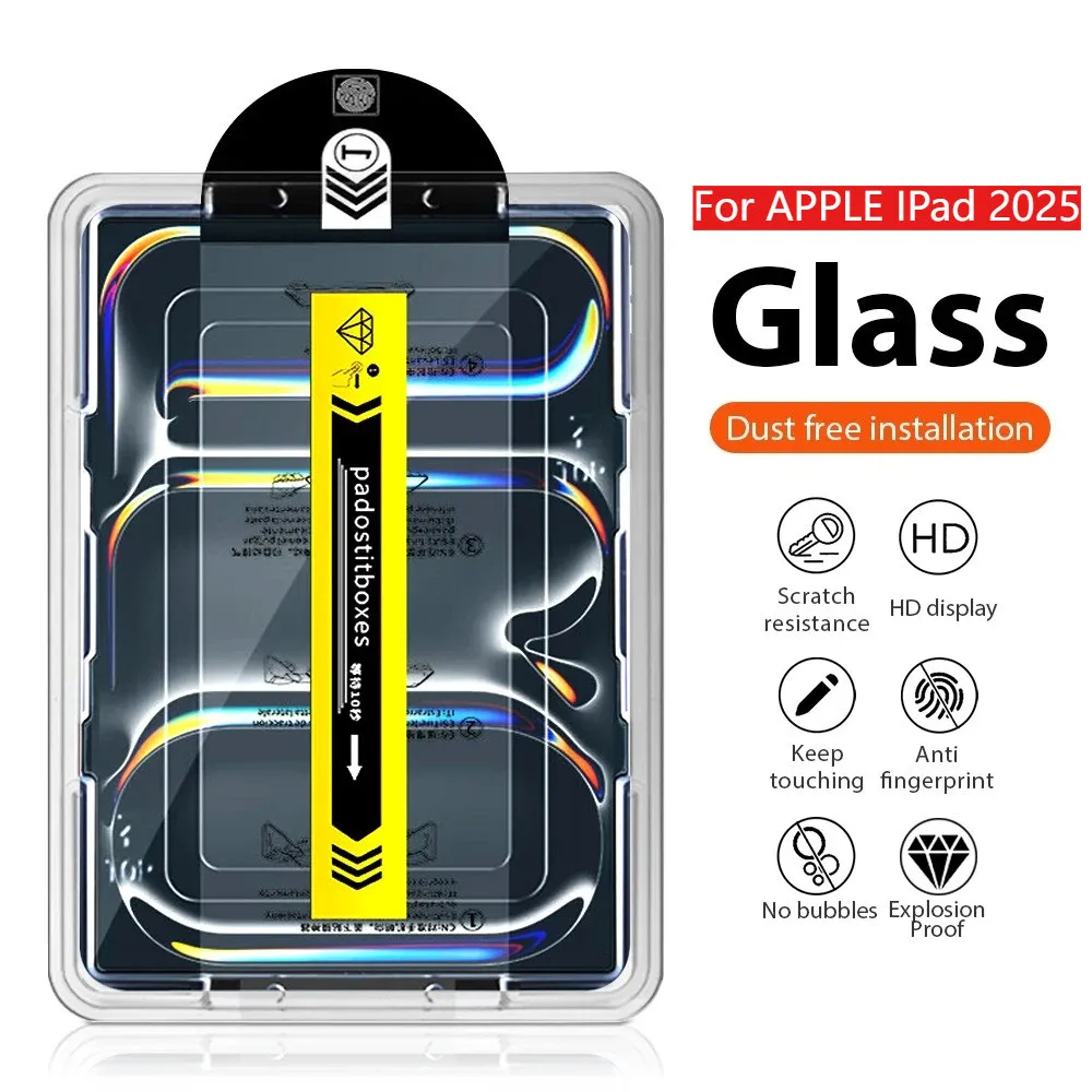 

Защитная пленка 9H HD из закаленного стекла для нового Ipad A16 Pro 13 11 M4 12,9 10-го 9-го поколения Air 7 6 5 4 3 M3 M2 Mini A17Pro 7 6