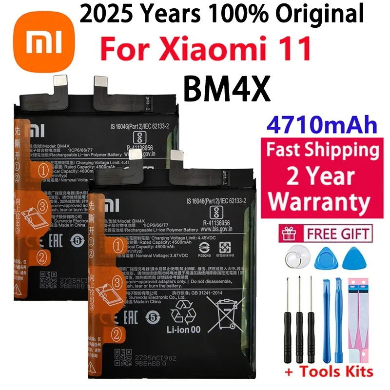100% Original BM4N BM4M BM4X BM4Y BM55 BP42 BM59 BM58 Battery For Xiaomi Mi 8 9 10 11 11i 11T Ultra SE Lite A3 Mix4 5G Batteries image 4