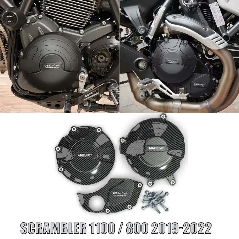 

Gbraicng Motorcycle accessories Motorcycle Engine Cover Protection for for Ducati Scrambler 1100 / 800 2019-2022