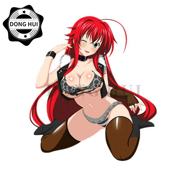 Rias Gremory Car Stickers High School Dxd Anime Weifu Beauty Wall Stickers Vinyl Buggy Motorcycle Refrigerator Laptop Decals