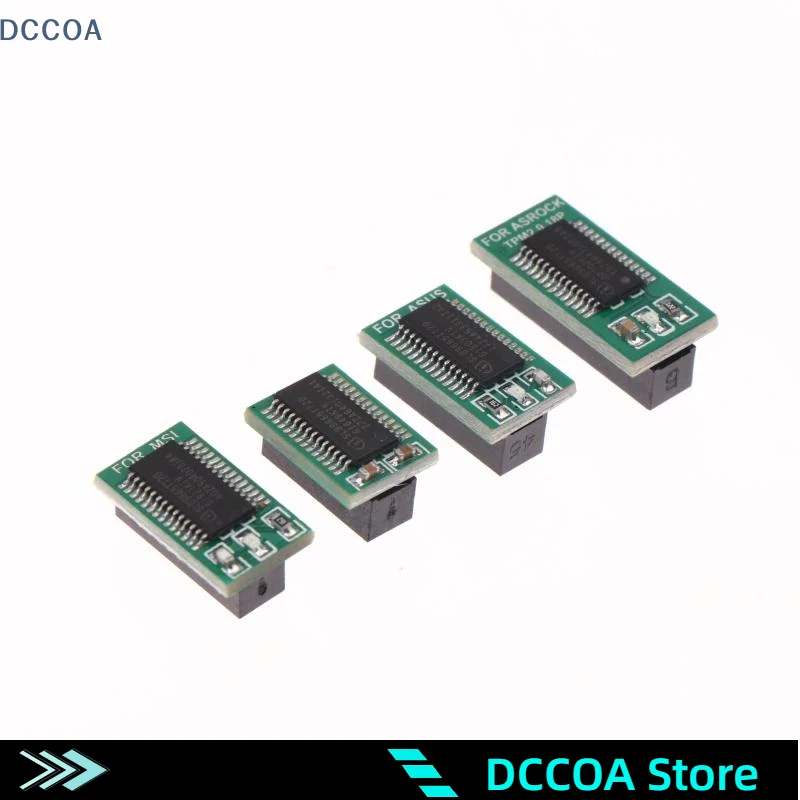 12/14/18Pin TPM 2.0 وحدة اللوحة الأم ل ASUS MSI GIGABYTE ASRock وحدة الأمن عن بعد وحدة المجلس #2