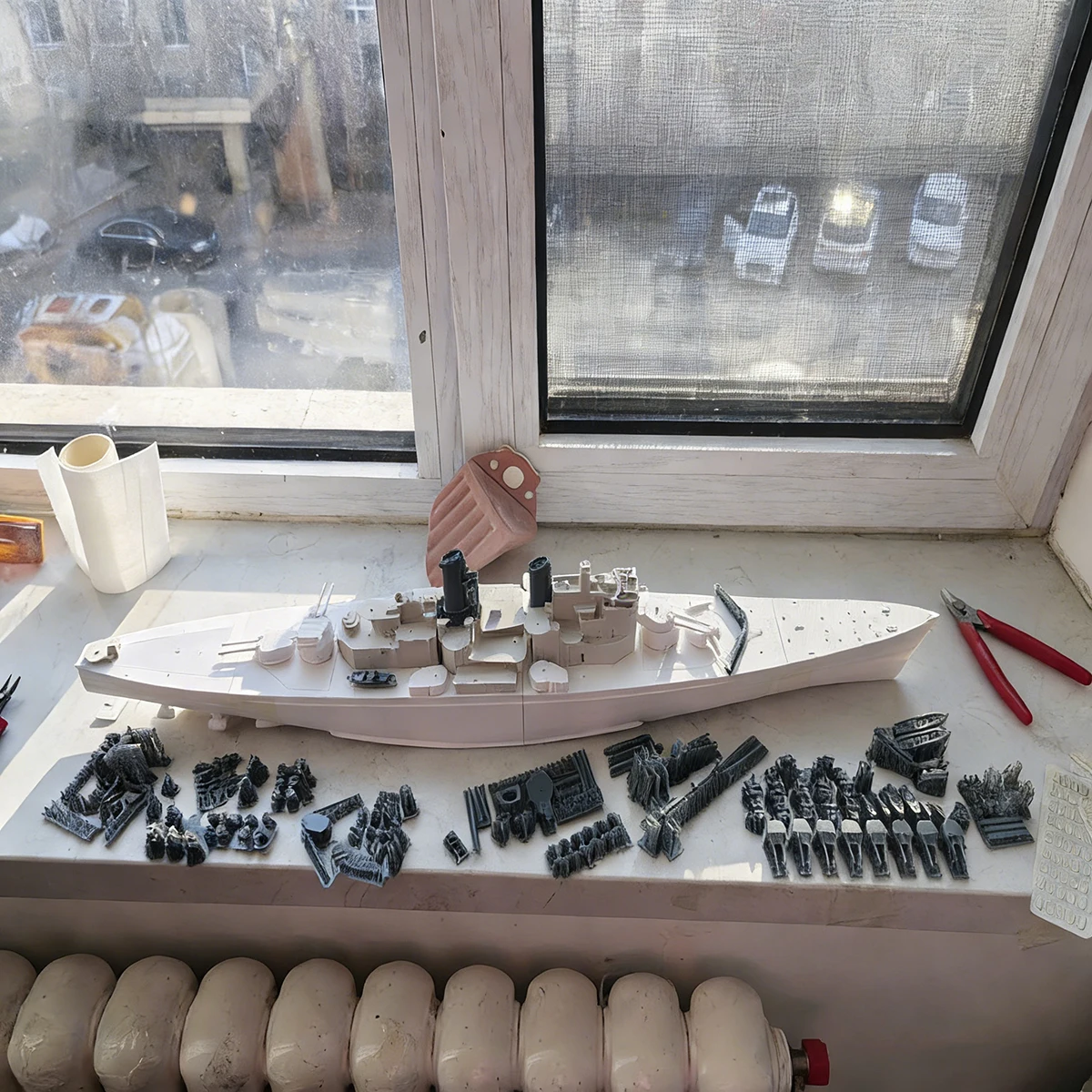 

1/144 RC Ships 172cm Vanguard-class Battleship Remote Control Boat with Highly Detailed Parts RC Schiffe Model Kit Ship Toy