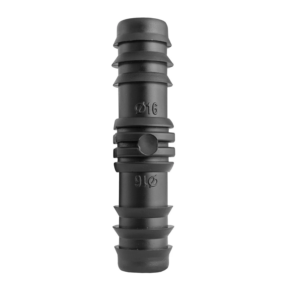 10 Straight Barbed Connectors for Drip Irrigation Microtube Connections to 1/2 Inch Porous Pipe or Standard Hose