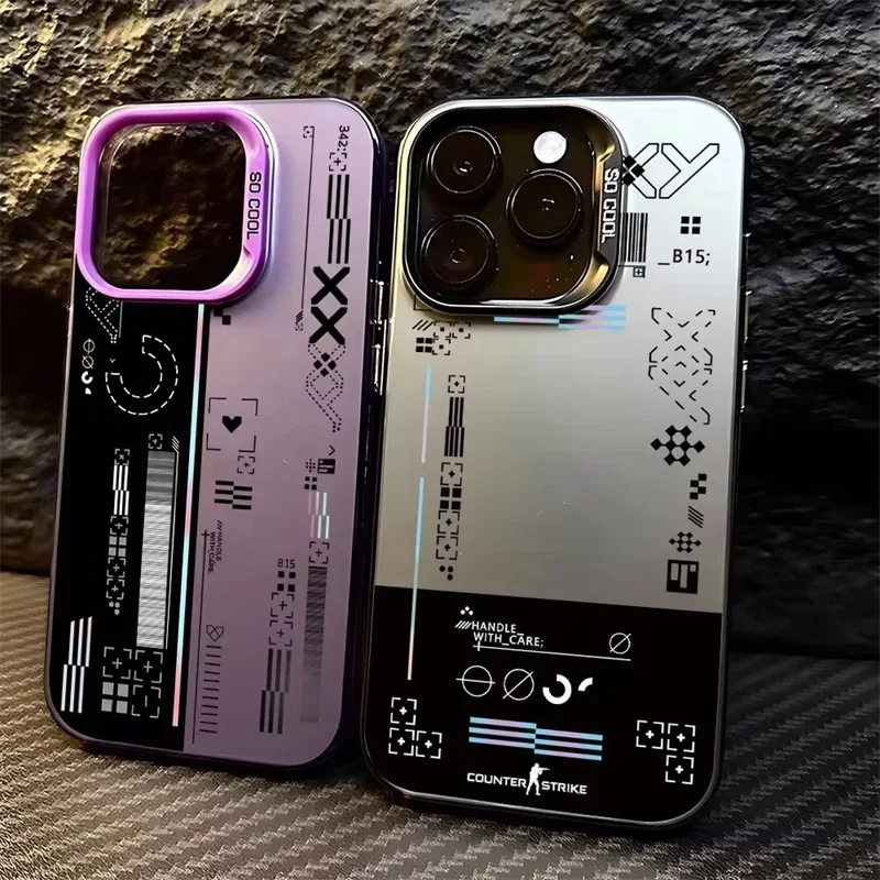 Fashion Game Matte Laser Phone Case For Samsung Galaxy S26  S25 Ultra Note20 S24 S23 S22 Plus A26 A36 A56 A55 Shockproof Cover