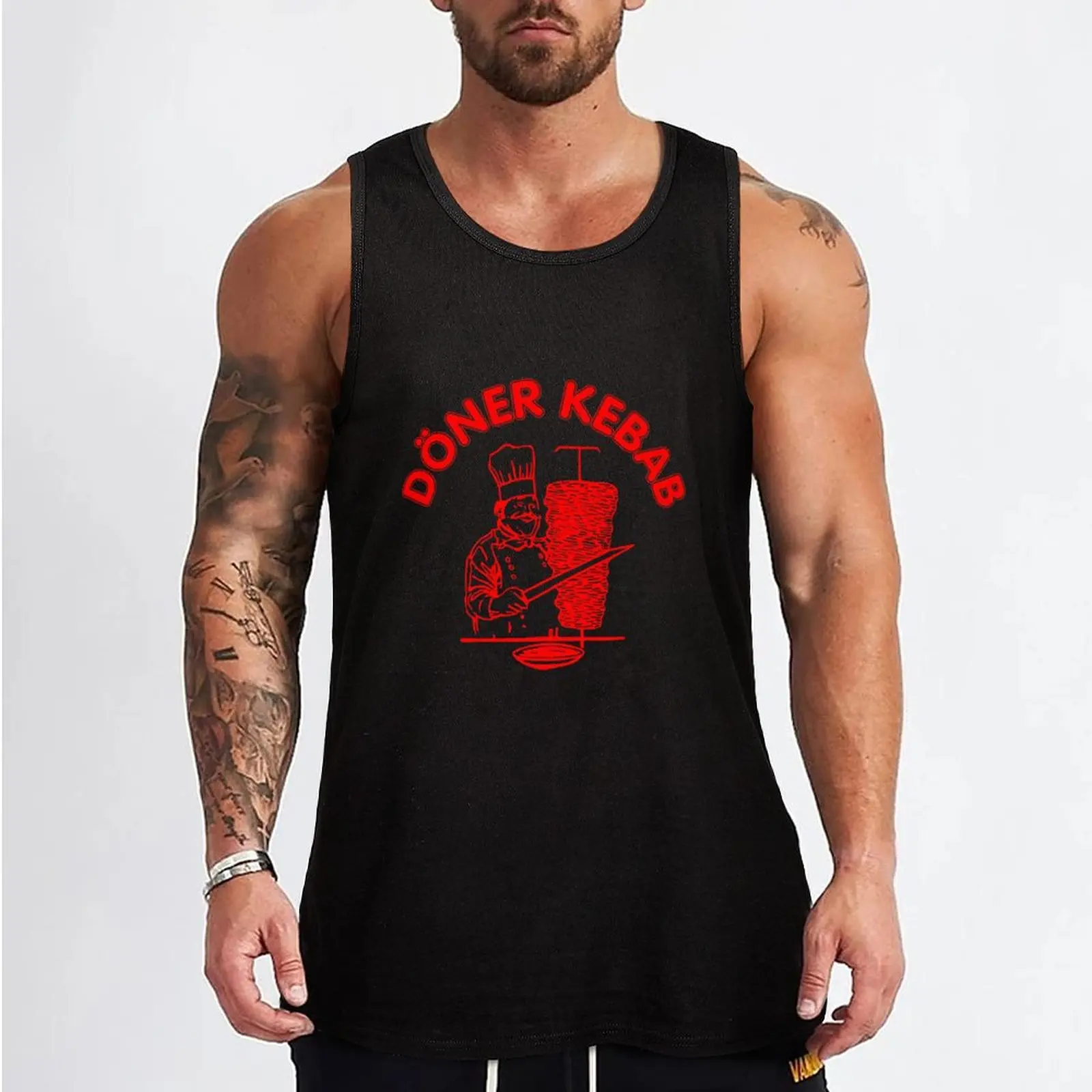 New Doner kebab Tank Top bodybuilding t shirt Bodybuilding clothing man