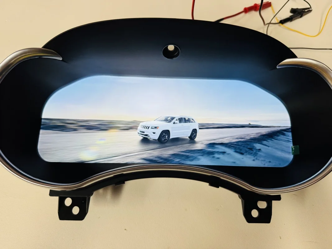 Newest Map Screen Digital Cluster For Jeep Grand Cherokee 2013-2018 Virtual Cockpit Speed Meter Car Dashboard LCD Instrument