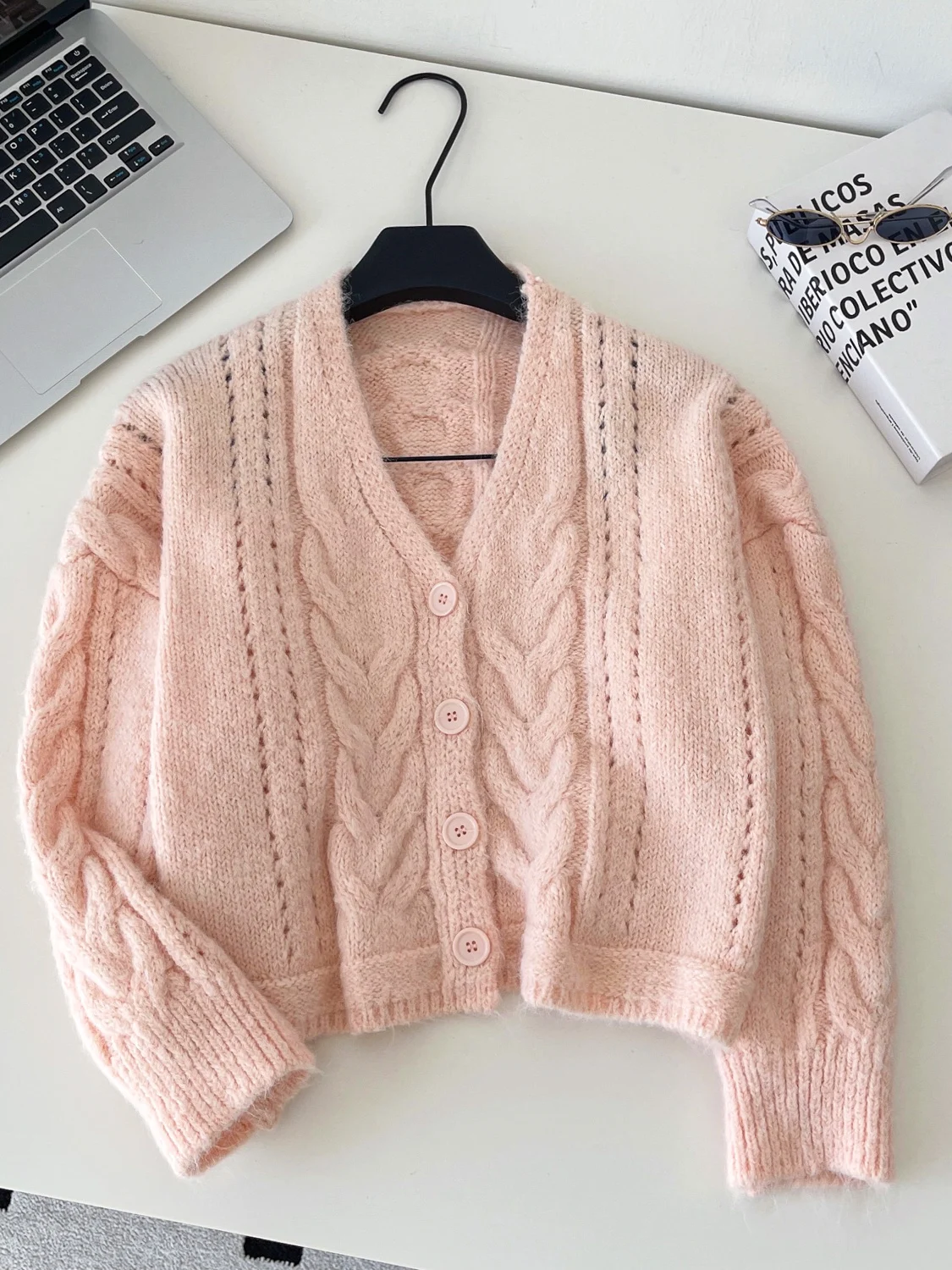 

ort V-Ne свитер женский свободный крой корейский Sle ленивый узор теплый вязаный топ осень зима мода повседневный удобный