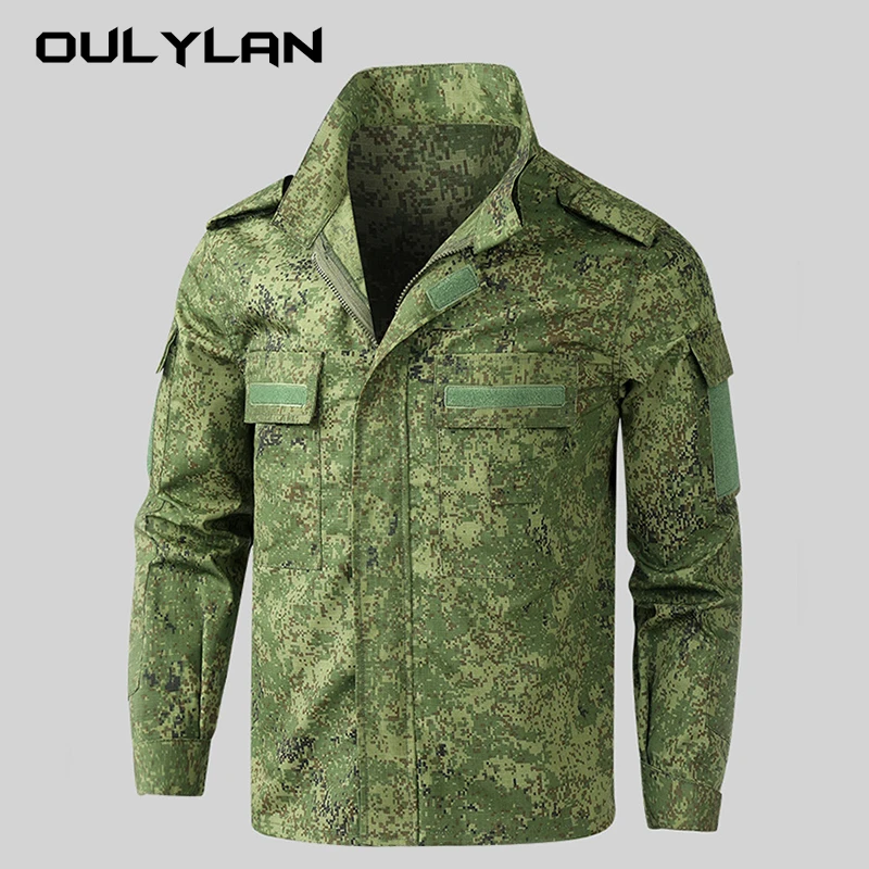 

Tactical Suit 2 Pieces Sets Men Hunting Training Uniforms Hiking Shirts And Pants Outdooruflage Field War