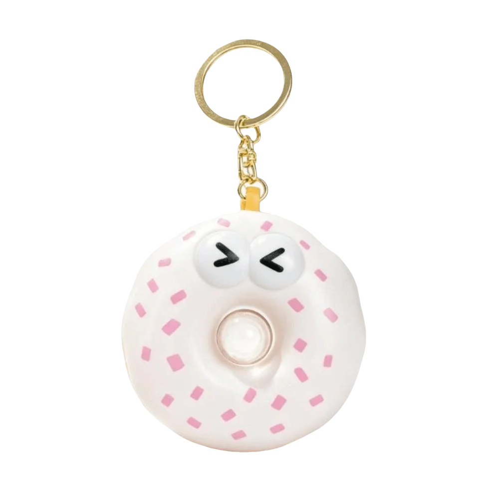 Ornaments Dessert Shape Bubble Squeeze Keychain Funny Hanging Decor Bubble Blowing Fidget Sensory Play Food Key Chain Key Decor