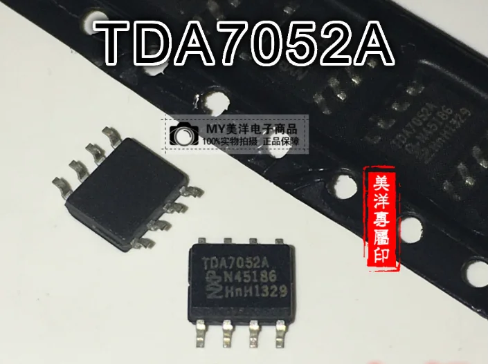 Mxy 10 Uds TDA7052 DA7052A DA7052 SOP8 chip de audio SMDA