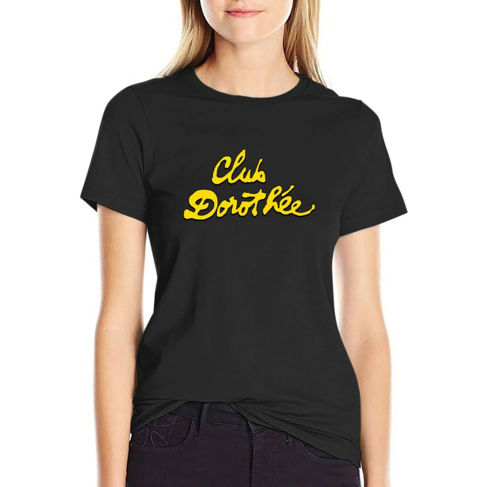 Club Dorothée T-Shirt plus size tops anime Woman clothes