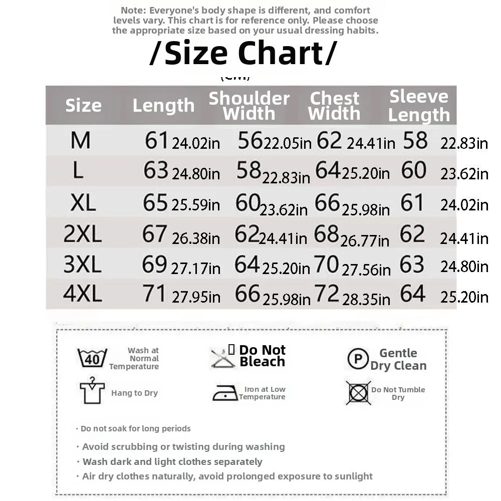 Outerwear Loose Fit Men Jackets Thick Long Sleeves Turn Down Collar Jacket Warm Windproof Flight Jacket Autumn Winter