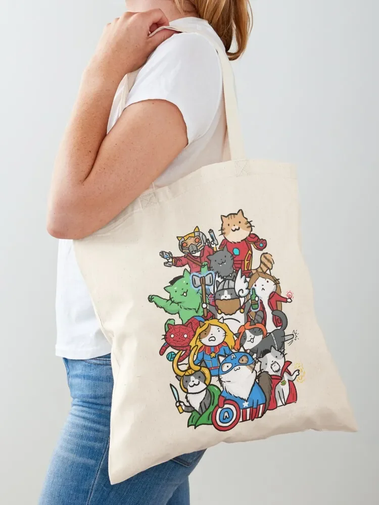 

Catvengers Tote Bag shopping bag Cloth bags Large bags for women Customizable tote bag