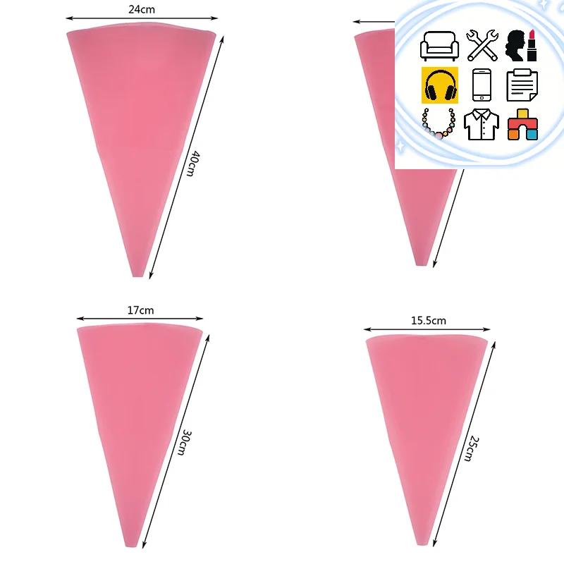 

Набор для украшения тортов: кондитерский мешок, насадки для крема и декора, DIY