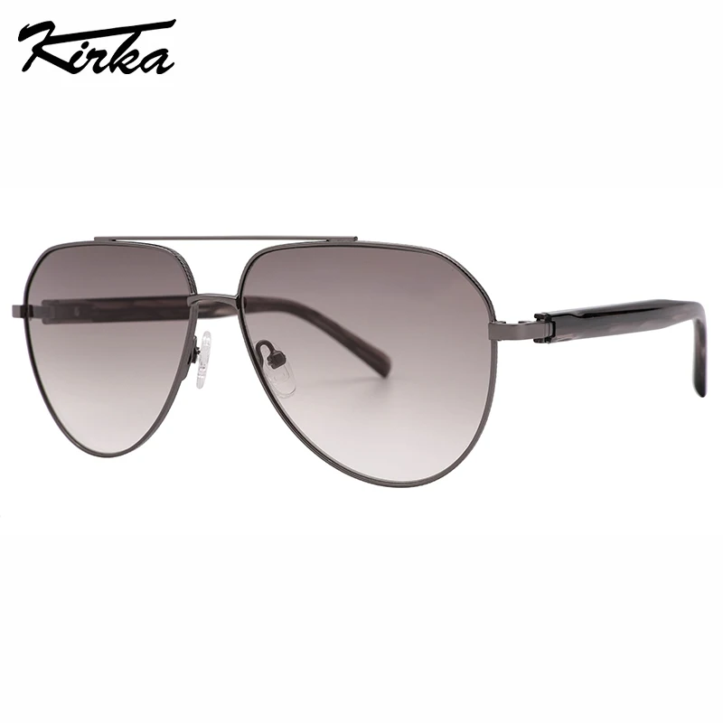 

Kirka Large Size Polarized Double-Bridge Triangle Frames Unisex UV400 Fishing/Climbing Sunglasses Male Eyewear Vacation S6003