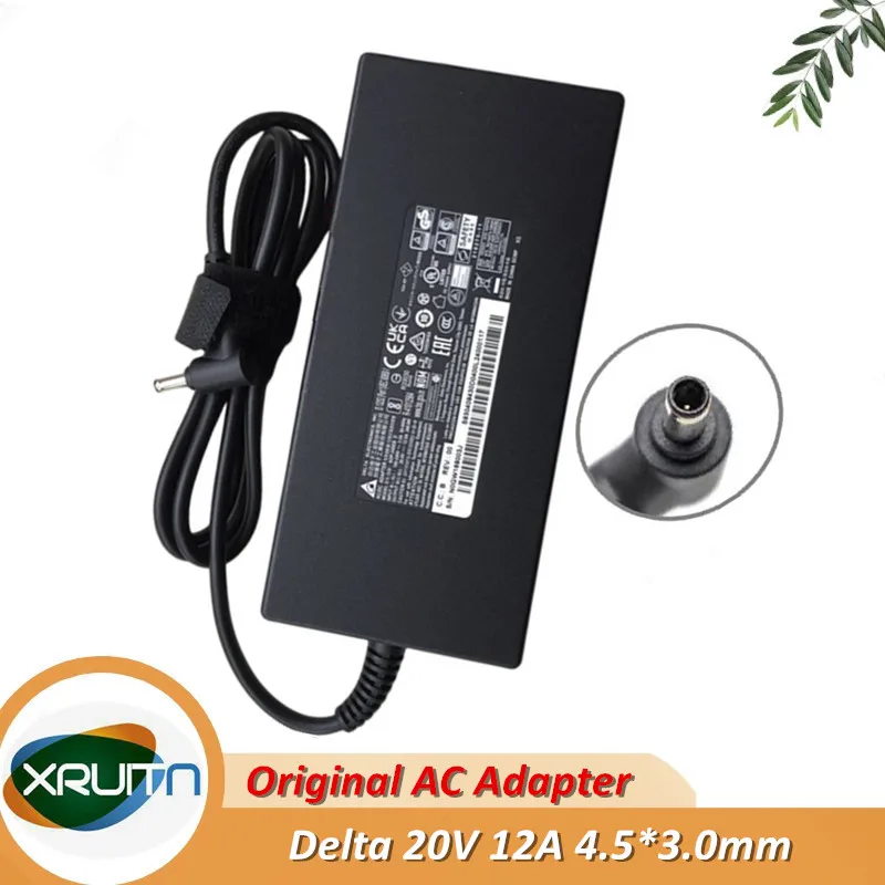 

Original ADP-240EB D DELTA 240W 20V 12A AC Adapter Laptop Charger For MSI 15 A5EFK-001US Gaming Notebook Power Supply 4.5*3.0mm