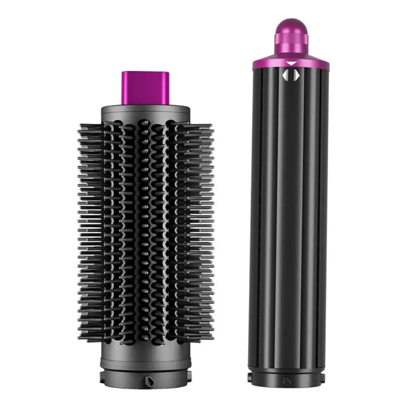 

A33F Trend Round Brush & 40MM Long Hair Barrels Attachment For Dyson Airwrap HS01 HS05 HS8 For Straight Wavy Curly