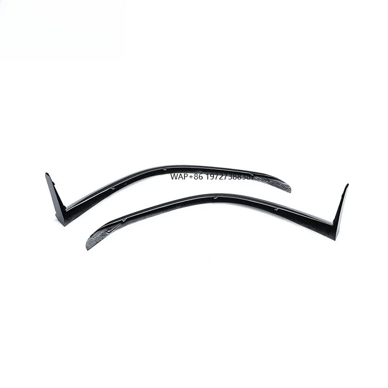 

OEM Style Dry Carbon Fiber Front Bumper Corner Splitter Lip Auto Parts Body Kit Facelift for 296 GTB GTS