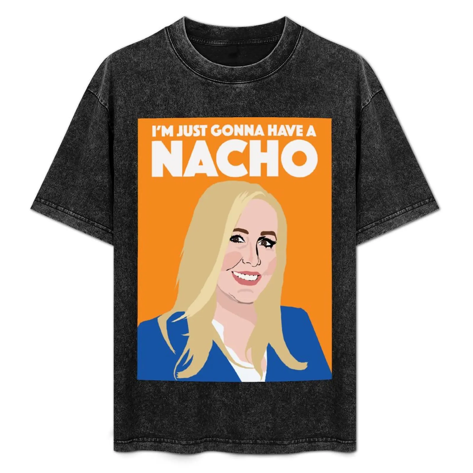 Футболка SHANNON BEADOR I'm Just Gonna Have a Nacho RHOC (Real Housewives of Orange County) – дышащая футболка с коротким рукавом для спортзала