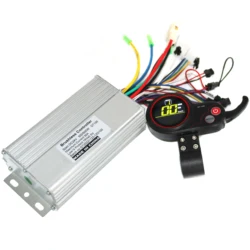 GREENTIME 24V/36V/48V/60V  500/600W BLDC motor controller E-bike brushless speed driver and GT-100 LCD Display one set