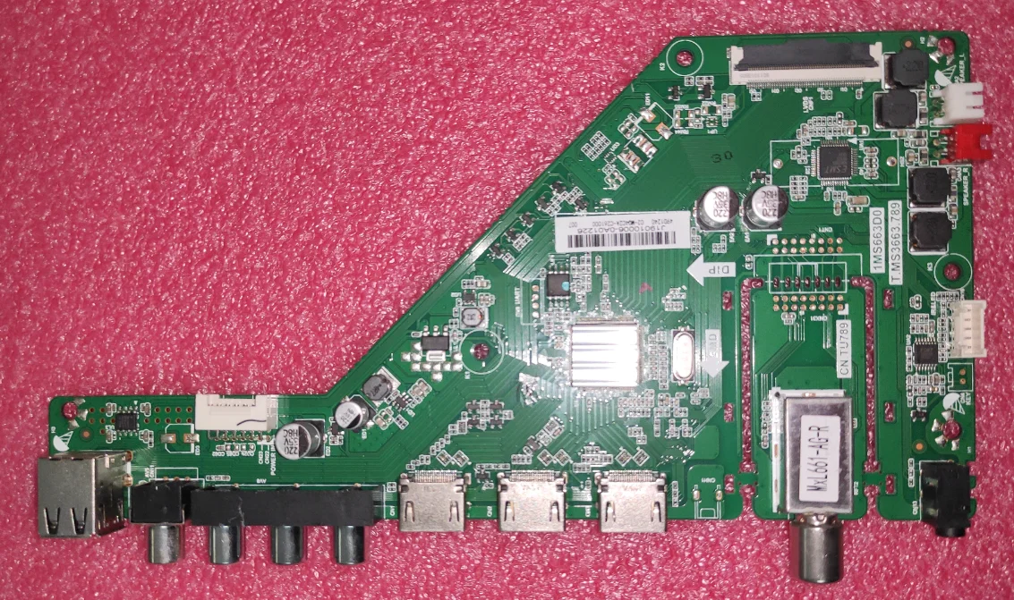 

T.MS3663.789 1MS66SD0 CN.TU789 TV motherboard tested well Physical photo