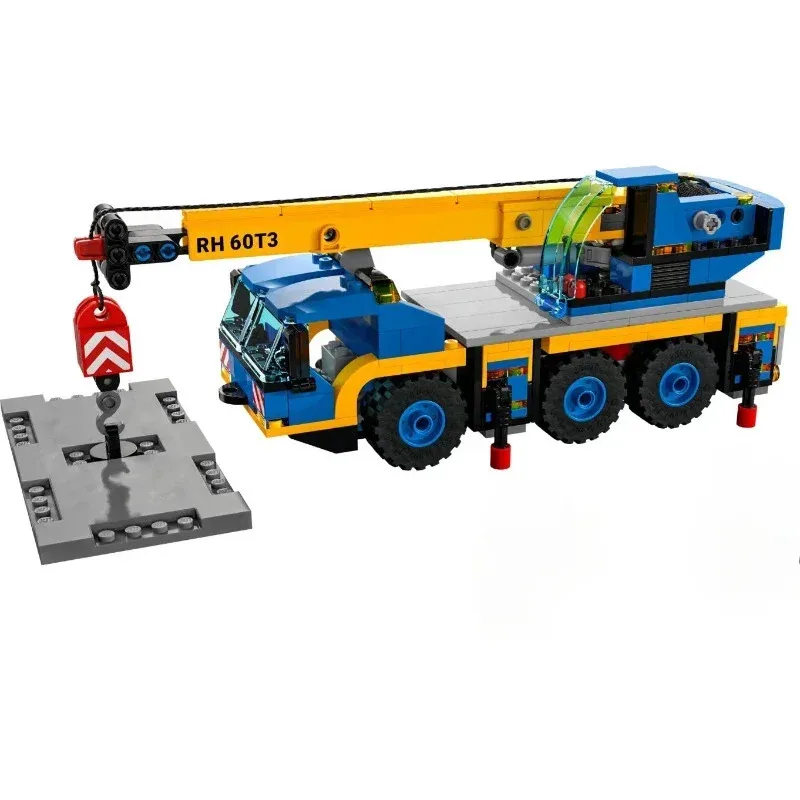 

City Mobile Construction Crane Excavator Building Blocks MOC Assemble Bricks Toys Gift For Children Kids