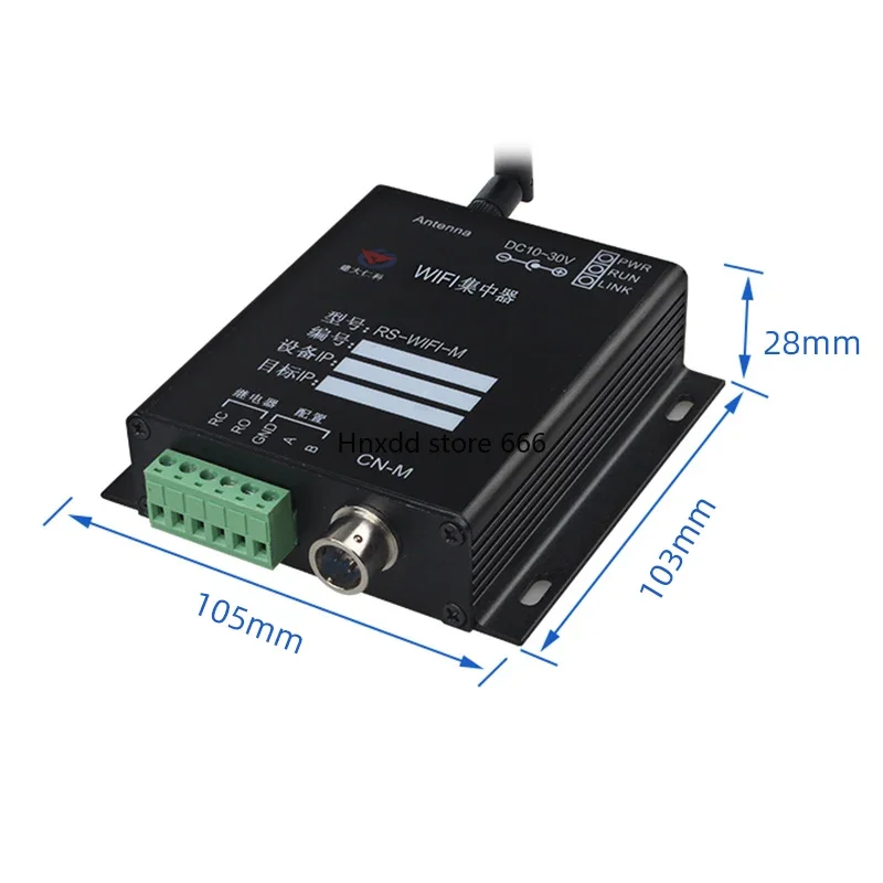 WiFi collector, temperature and humidity wiring-free wireless transmission, industrial-grade signal collector