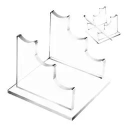 Clear Desk Acrylic Pen Holder Clear Acrylic Support Pen Holder Acrylic Pen Display Stand Clear Pen Rack Eyebrow Pen Support