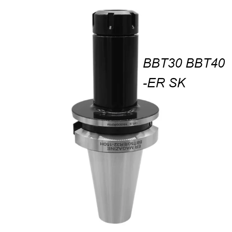 

BBT30 BBT40 Высокоточный хвостовик инструмента ER16 ER20 ER25 ER32 SK10 SK16 Динамическая балансировка Обрабатывающий центр с ЧПУ Хвостовик фрезы
