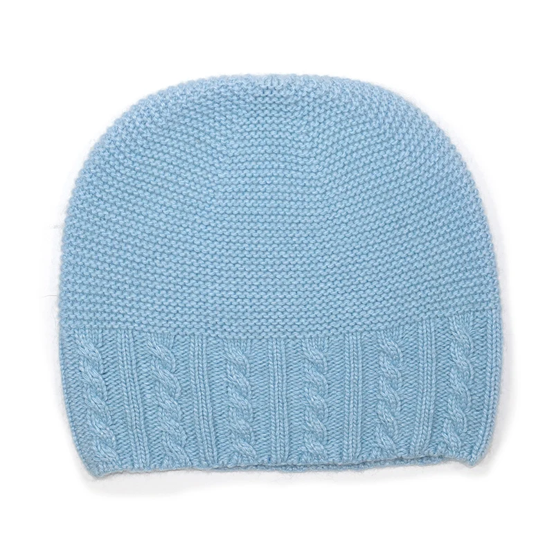 

Winter Hat Women Wool Knit Beanie Autumn Warm Accessory For Skiing Outdoor Sports Cycling