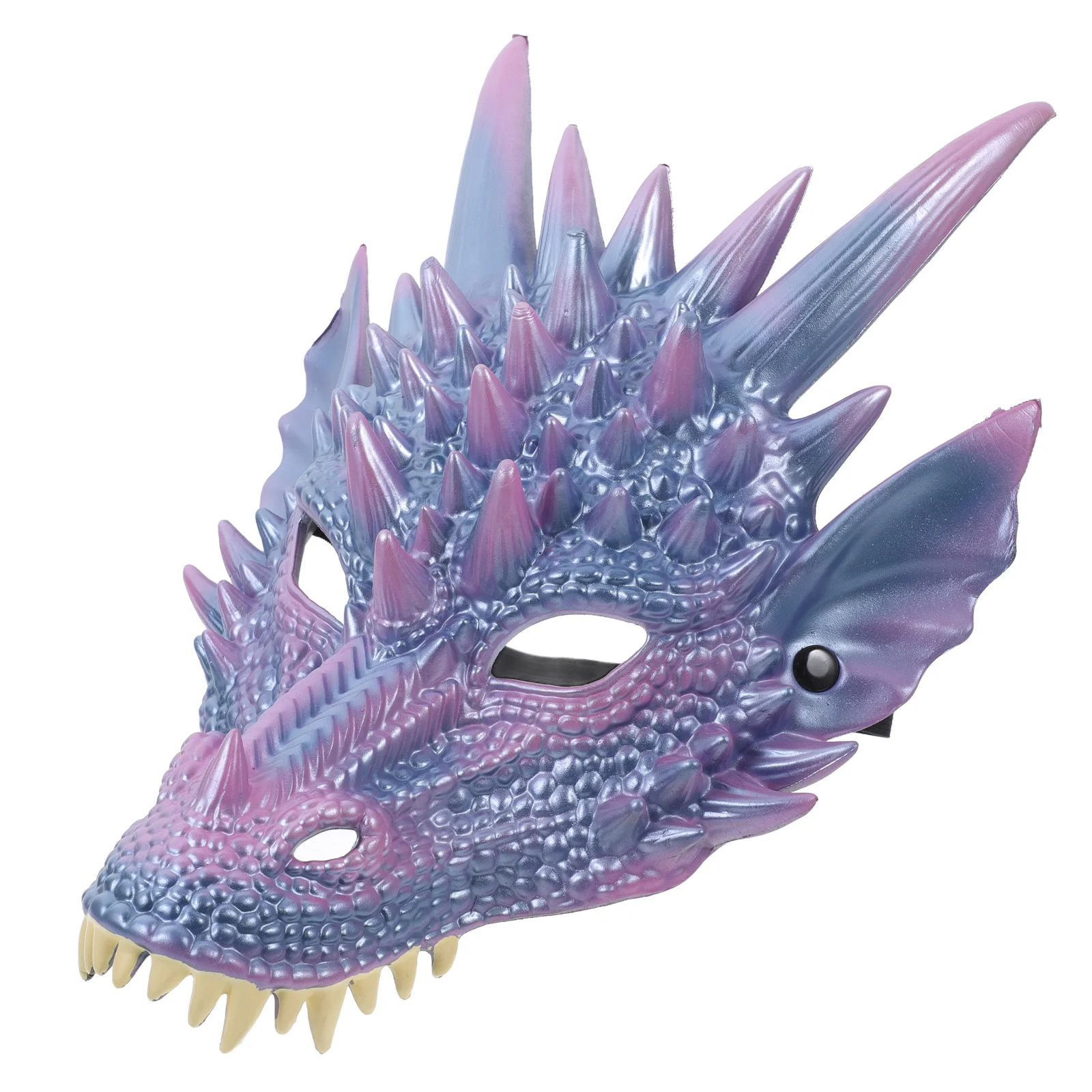 Maska Smoka 3D Halloween Cosplay Kostium na Imprezę Straszny Zwierzak Maskarada Karnawałowa Akcesorium Rekwizyt Cosplay Maska Smoka 3D