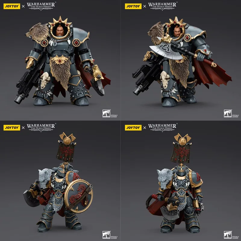 

Joytoy Dark Source Warhammer Horus Heresy Space Wolf Javier Red Blade 1:18 Scale Collectible Action Figure Enforcer