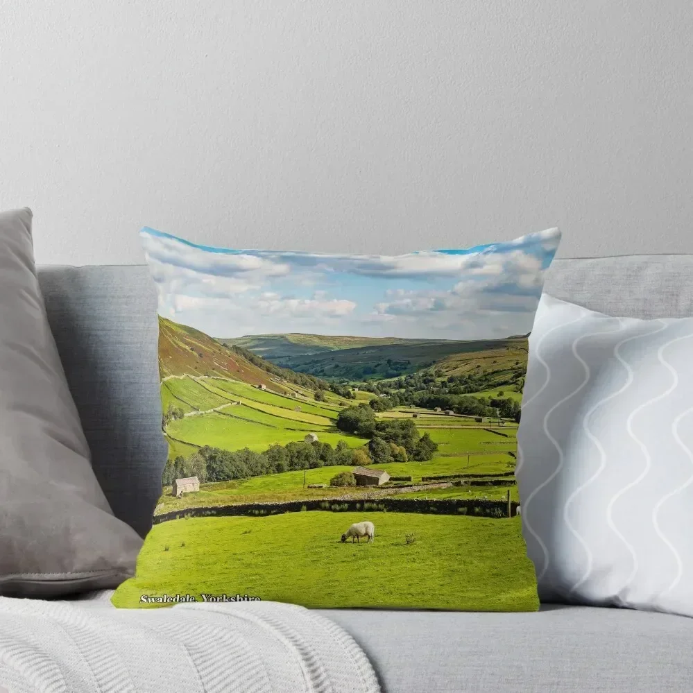 

Yorkshire Dales Throw Pillow Cushions For Sofa Sitting Cushion Cushion Child autumn decoration pillow