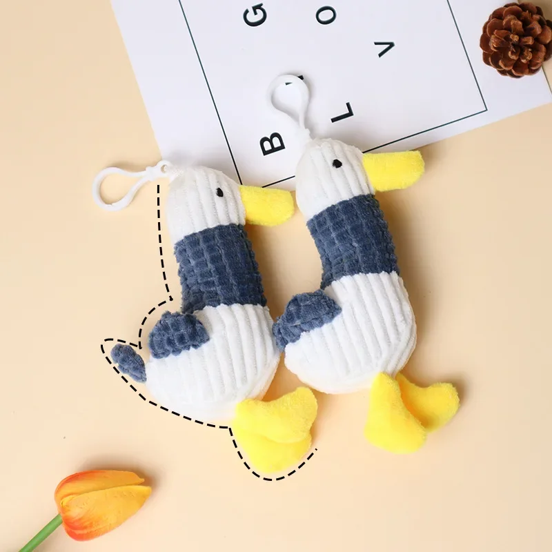 

16 см милый маленький брелок с подвеской Милая мультяшная зверушка мягкая игрушка Чайка кукла сумка очаровательный кулон аксессуары подарок для друзей