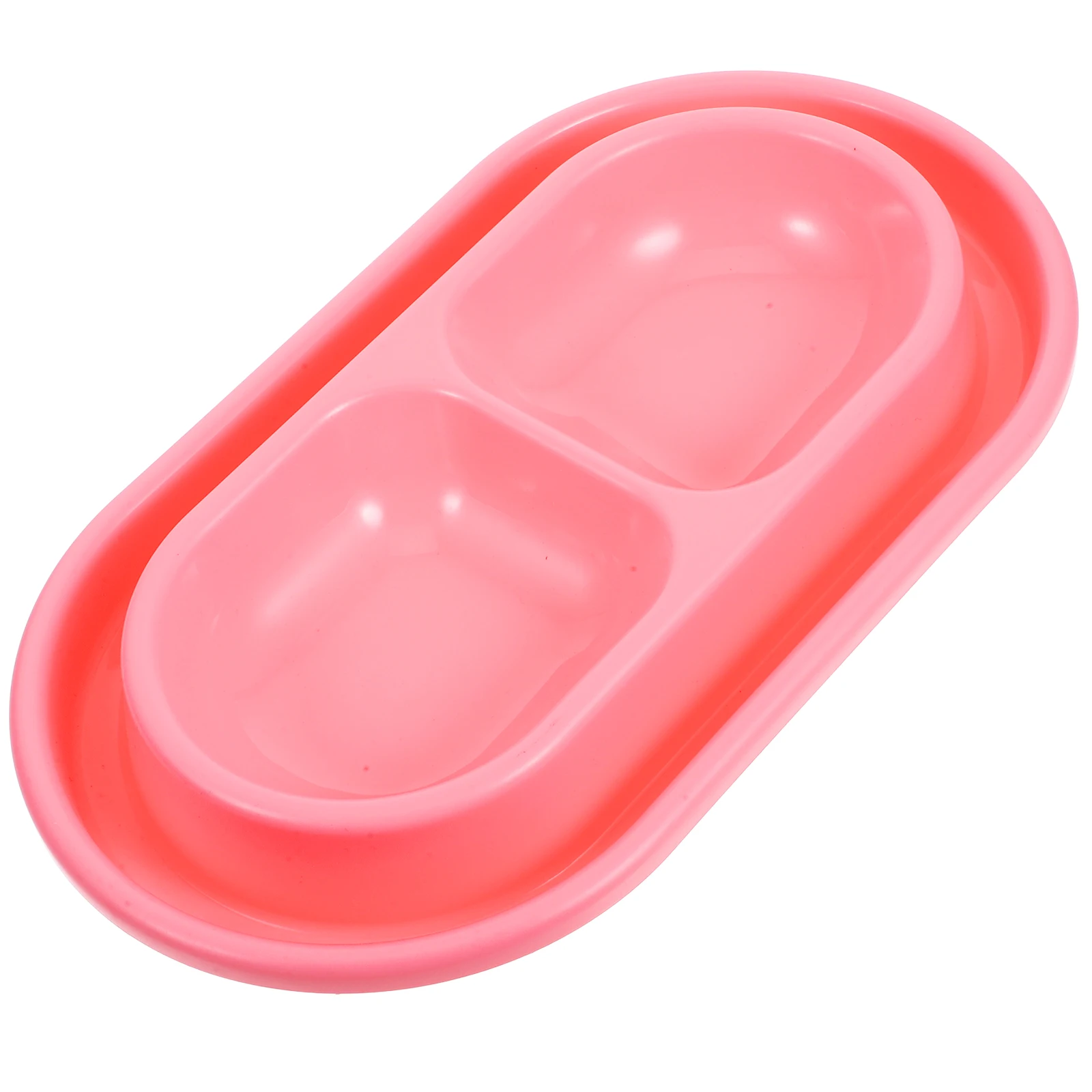 

Double Pet Bowl Ant Proof Design Gray Cat Food Water Bowl Set Small Medium Dogs Kitten Feeding Bowls Outdoor Cat Dog Bowls No