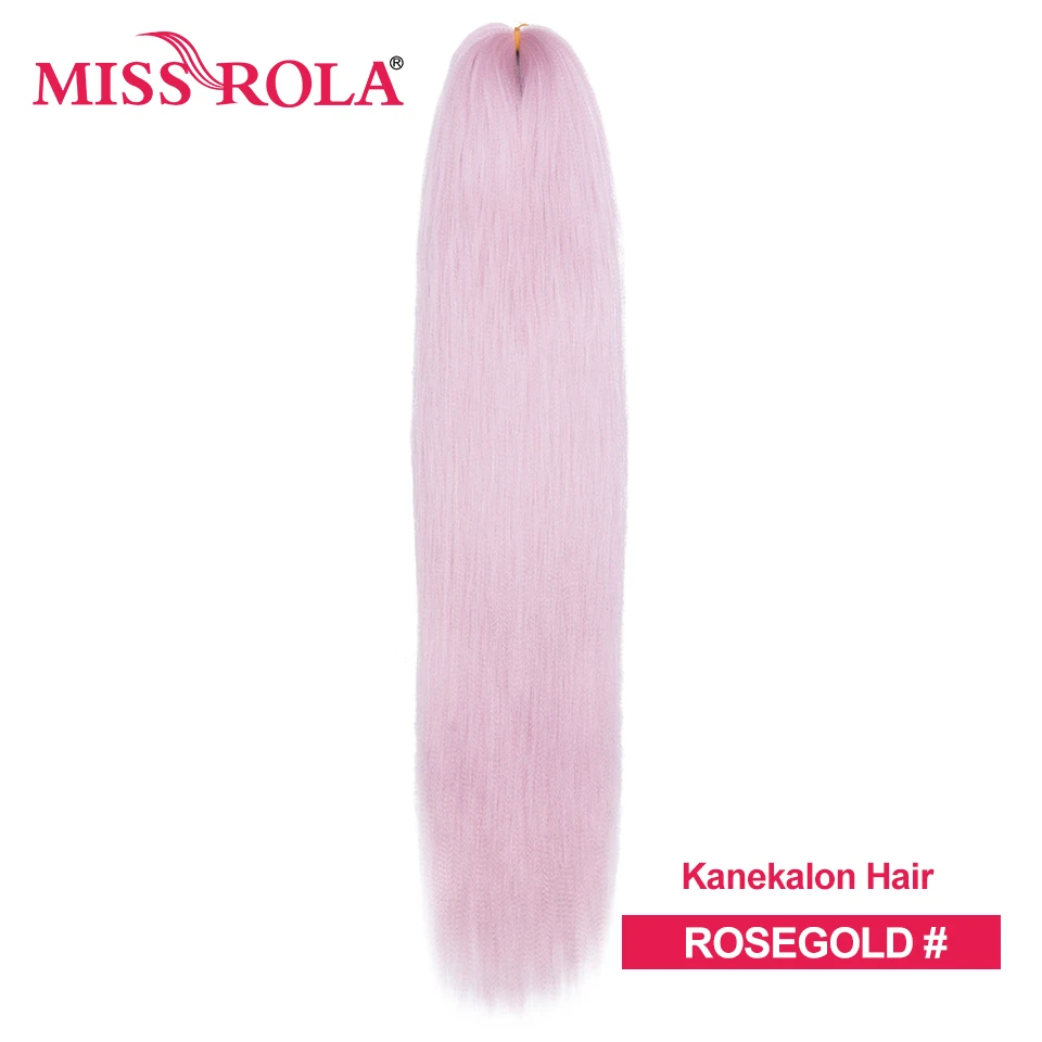 Miss Rola-Cabello sintético trenzado Jumbo preestirado, Kanekalon EZ Twist, 6 piezas, 30 pulgadas, 28 pulgadas, 26 pulgadas, venta al por mayor