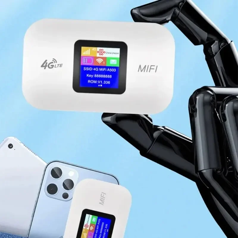 4G Lte Router Wireless Wifi Portable Modem Mini Outdoor Hotspot Pocket Mifi 150mbps Sim Card Slot Repeater 3000mah image 3