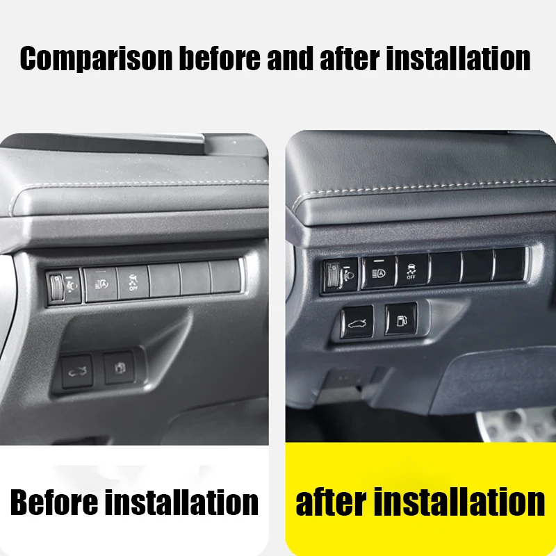 For Toyota Camry XV80 2024 2025 Car interior button drip protection sticker steering wheel button protection sticker