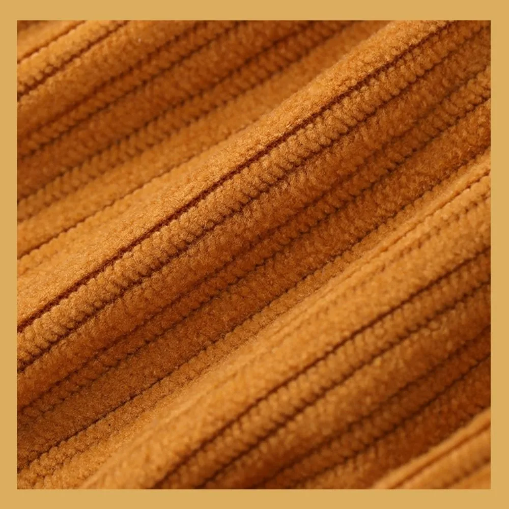 新しいミニ榴散弾バッグコーデュロイ無地小銭入れソフト口紅財布女の子