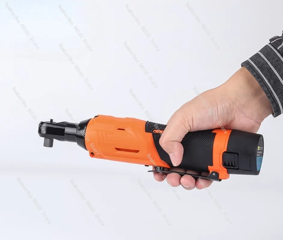 Right-angle cordless truss mount lithium-ion electric ratchet wrench lithium-ion ratchet wrench set