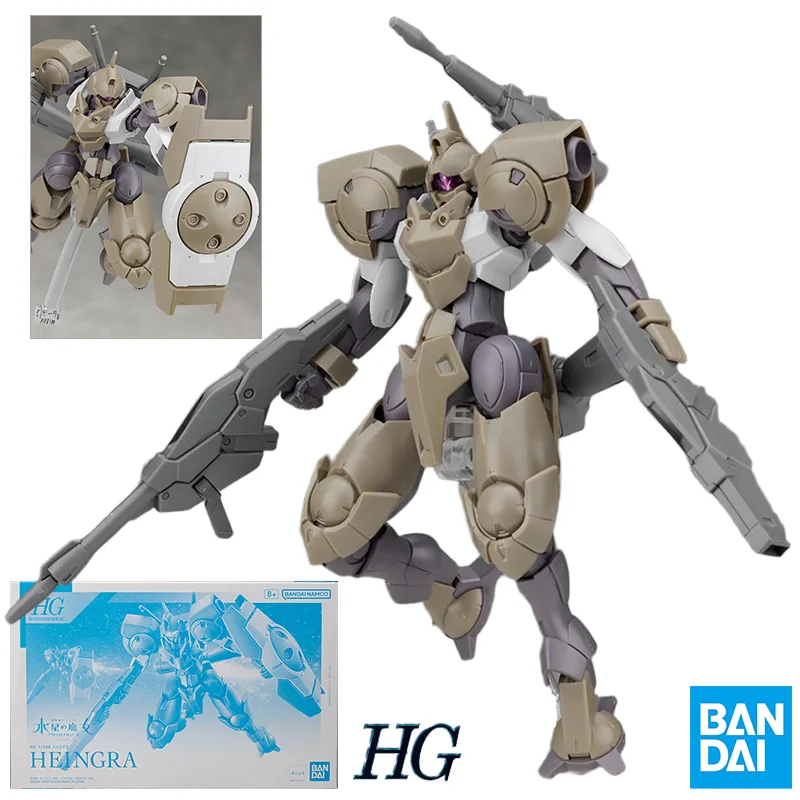 

Bandai оригинальная аниме-модель GUNDAM HG 1/144 HEINGRA, экшн-фигурка PB, сборные игрушки для детей, подарок